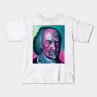 Thomas Hobbes Portrait | Thomas Hobbes Artwork 4 Kids T-Shirt